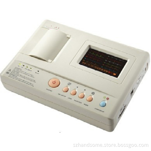 Wk-1203G Color- Screen Three Channel Electrocardiograph, ECG Machine, ECG Monitor